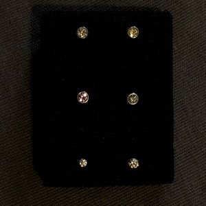 6 pc sterling silver nose rings